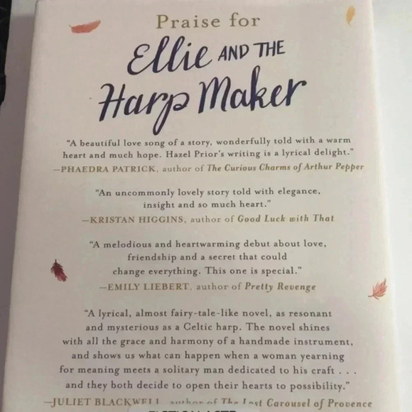 Ellie and the harp maker novel author Hazel Prior - Picture 6 of 7